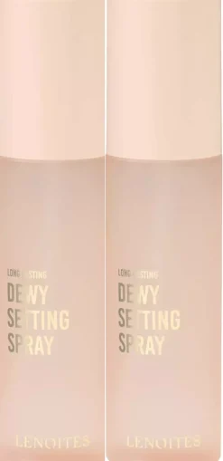 Lenoites Long Lasting Dewy Setting Spray Duo
