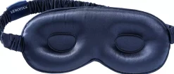 Lenoites Mulberry Silk Contour Sleep Mask Black