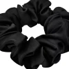 Lenoites Mulberry Silk Scrunchie Brown