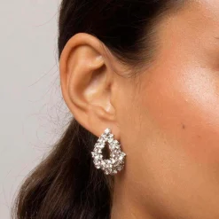 Lily and Rose Alice pearl earrings - Ivory silk Ivory silk