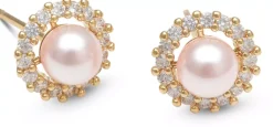 Lily and Rose Colette pearl stud earrings Ivory pearl
