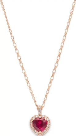 Lily and Rose Delphine necklace Pink ruby