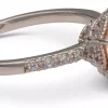 Lily and Rose Elenora ring - Champagne Silver 16 mm