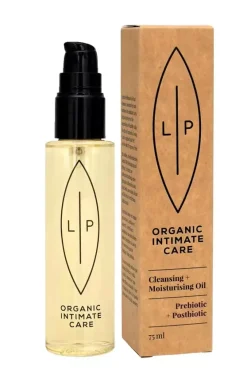Lip Intimate Care Cleansing + Moisturising Oil, Prebiotic + Postbiotic 75 ml