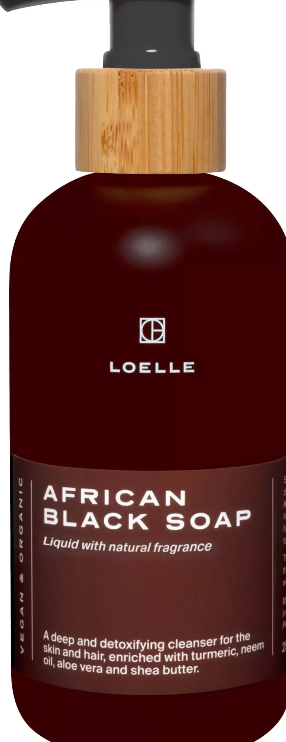 Loelle Black Soap Liquid Scented 250 ml