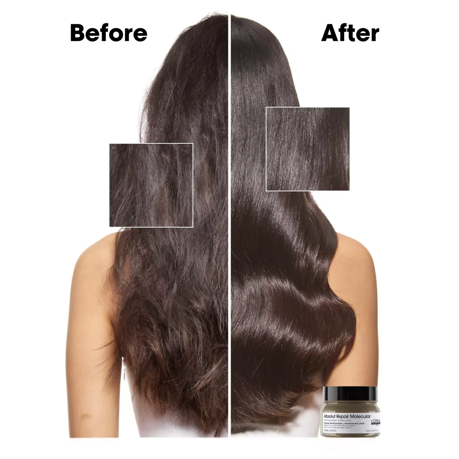 L'Oréal ProfessionnelAbsolut Repair Molecular Absolut Repair Molecular Rinse-off Mask 250 ml