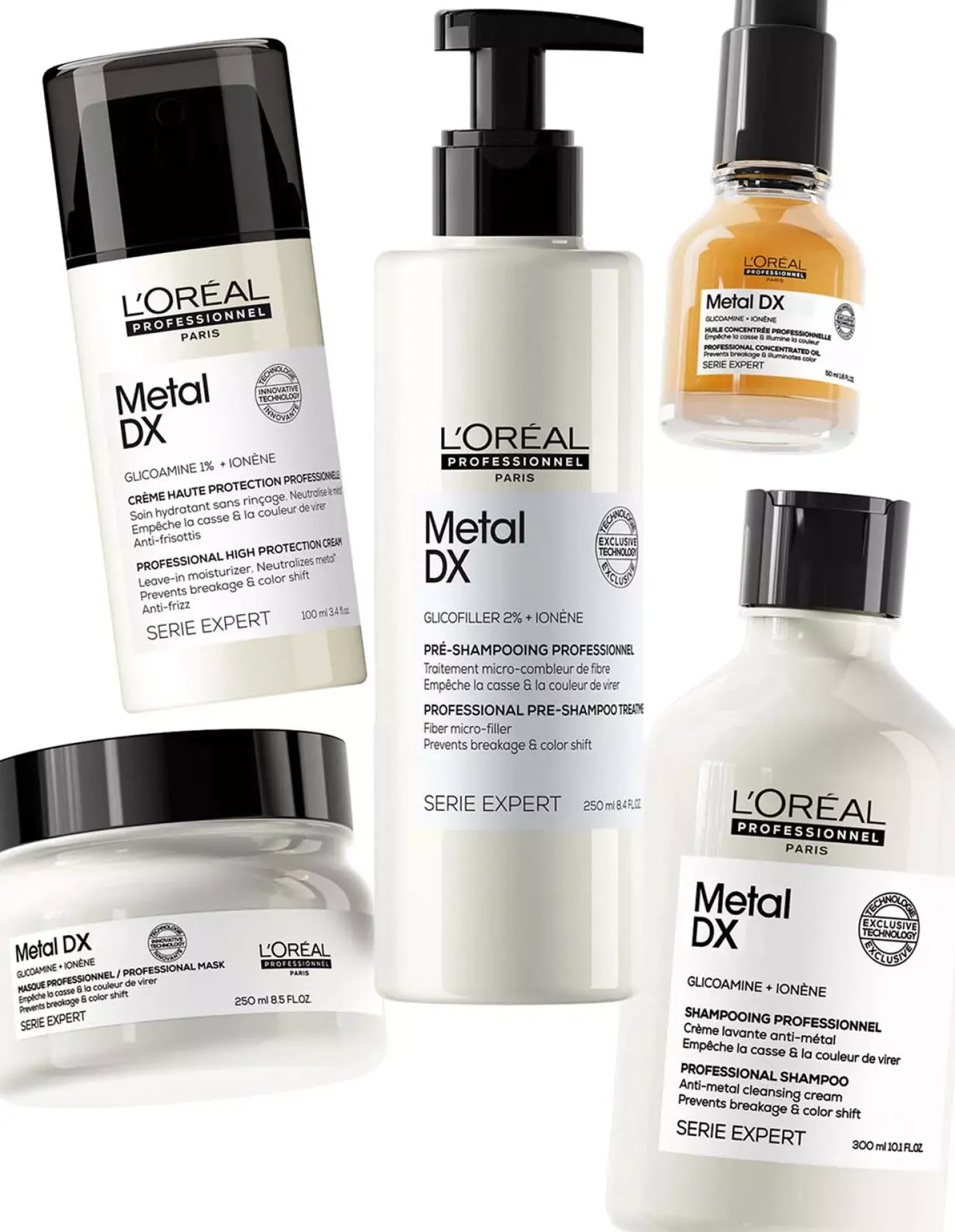 L'Oréal ProfessionnelMetal DX Serie Expert Shampoo 300 ml