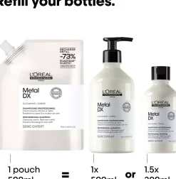 L'Oréal ProfessionnelMetal DX Serie Expert Shampoo 500 ml 500 ml