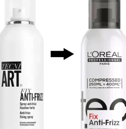 L'Oréal ProfessionnelTecni.Art Fix Anti-Frizz Fixing Spray 250 ml