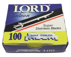 Lord Saloon Single Edge Razor Blades 100-Pack 100 stk