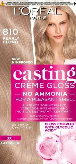 Loreal Paris Casting Crème Gloss Semi-permanent Coloration 734 Amber Honey