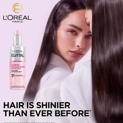 Loreal ParisElvital Glycolic Gloss Ultimate Leave-in Serum For Dull Hair 150 ml