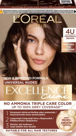 Loreal Paris Excellence Creme Universal Nudes 7U Universal Blonde