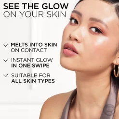 Loreal Paris Lumi Le Glow Highlighter Stick 630 Glowy Cream Chic