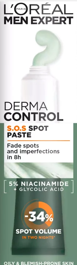 Loreal ParisMen Expert Derma Control S.O.S Spot Paste 45 ml