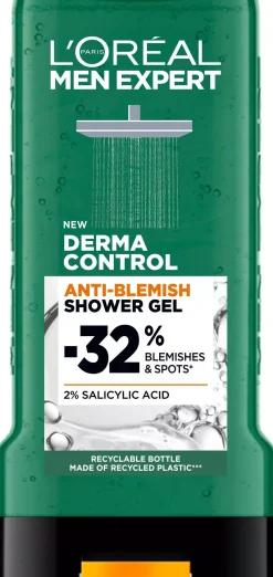 Loreal ParisMen Expert Derma Control Shower Gel 300 ml