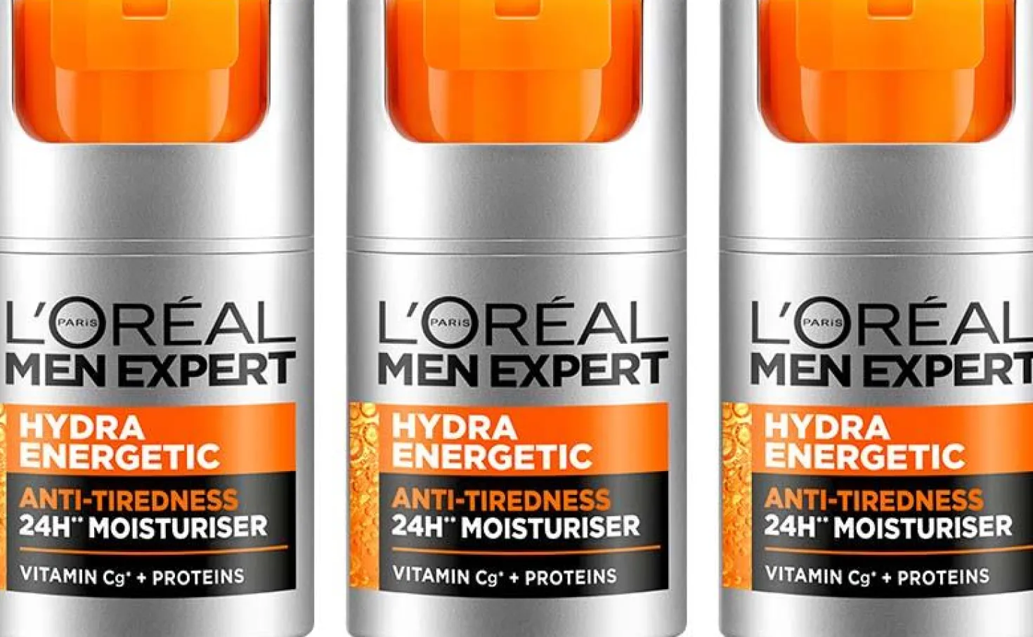 Loreal ParisMen Expert Hydra Energetic Moisturising Lotion 50 ml x 3
