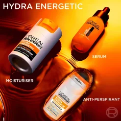 Loreal ParisMen Expert Hydra Energetic 24H Anti-Tiredness Moisturiser for Normal Skin 50 ml
