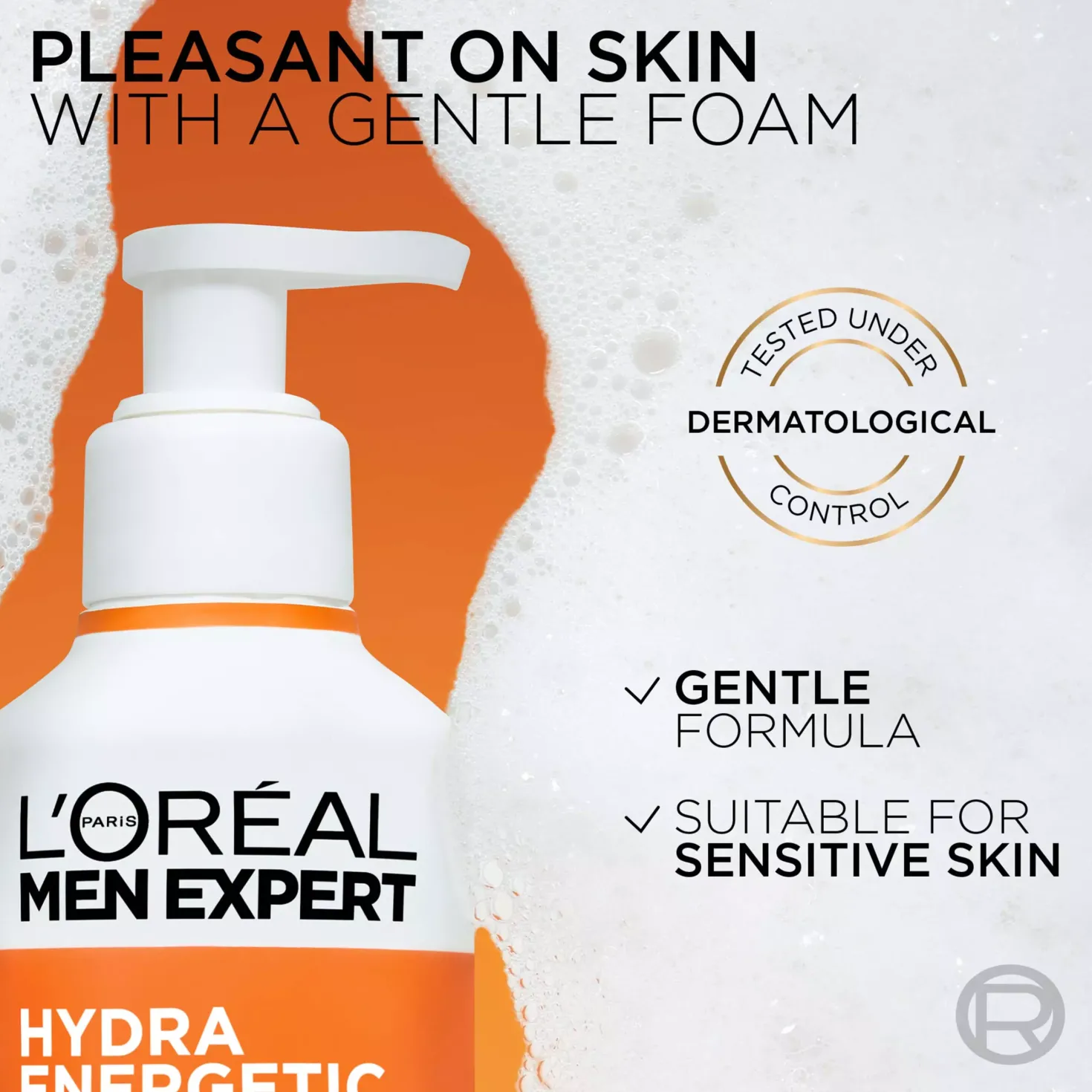 Loreal ParisMen Expert Hydra Energetic Vitamin C Gel Cleanser 260 ml