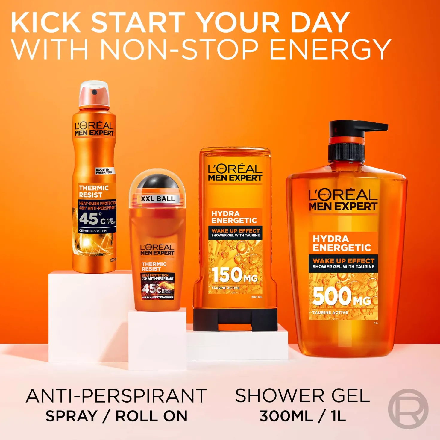 Loreal ParisMen Expert Hydra Energetic Shower Gel 300 ml