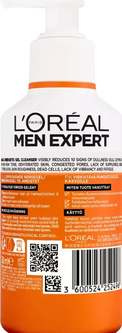 Loreal ParisMen Expert Hydra Energetic Vitamin C Gel Cleanser 260 ml