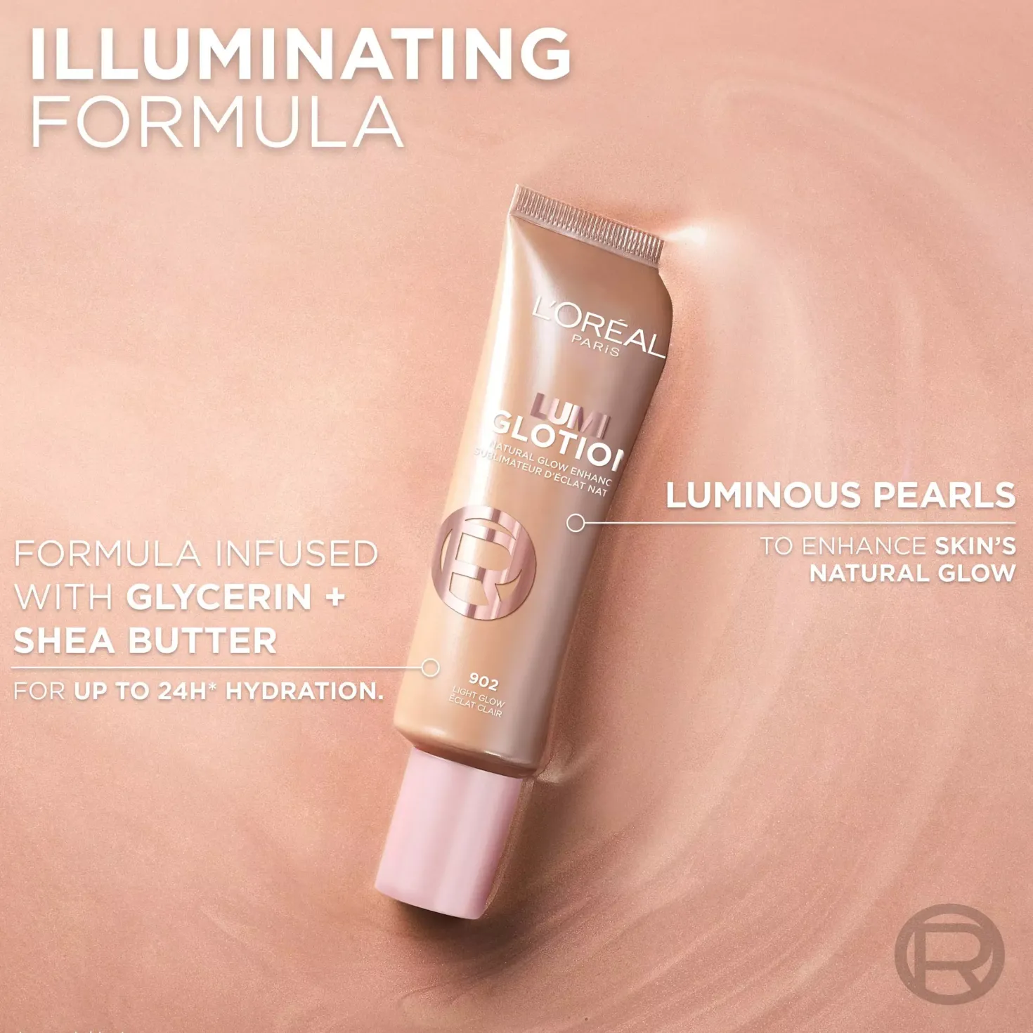 Loreal Paris Paradise Lumi Glotion Highlighter 903 Medium Glow