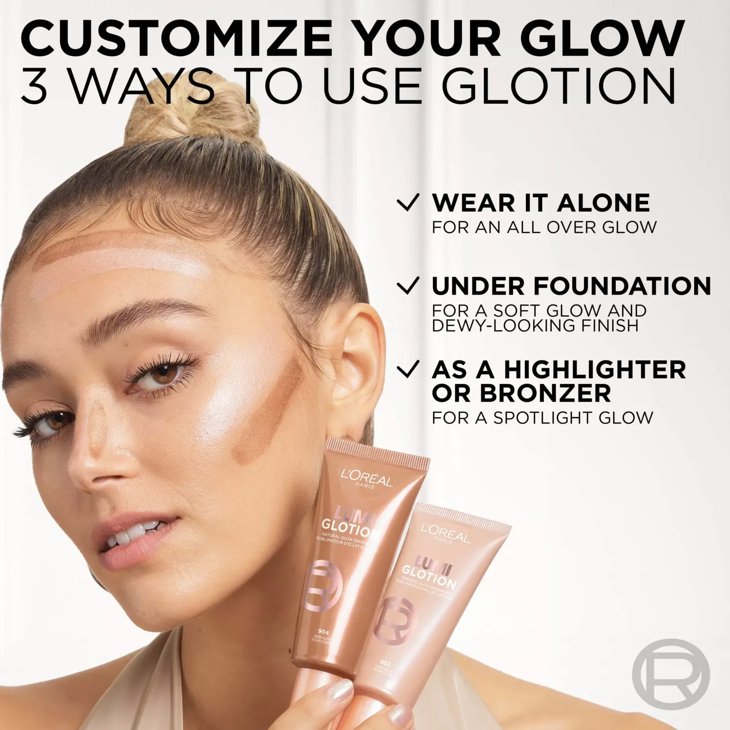 Loreal Paris Paradise Lumi Glotion Highlighter 904 Deep Glow