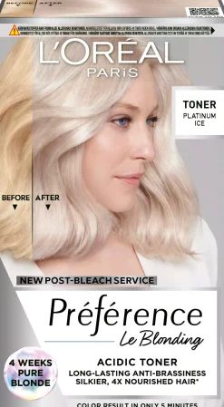 Loreal ParisPréférence Le Blonding Acidic Hair Toner 02 Pearly Boost
