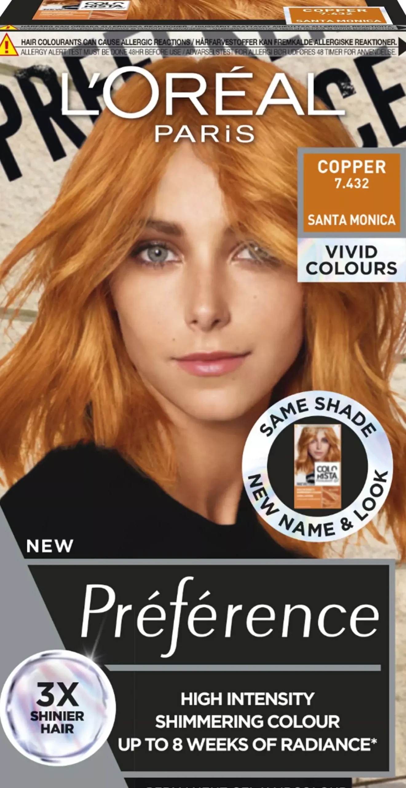 Loreal ParisPréférence Vivids Smokey Grey 9.112