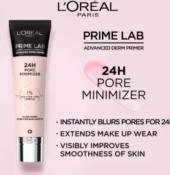 Loreal ParisPrime Lab Advanced Derm Primer 24H Pore Minimizer