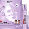 Loreal ParisRevitalift Filler 1,5% Hyaluronic Acid Serum 30 ml & Glass Skin Liquid Cream 50 ml & Hydrogel Glow Mask