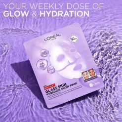 Loreal ParisRevitalift Filler Glass Skin Hydrogel Glow Mask