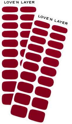 Love'n Layer Duo Burgundy Red