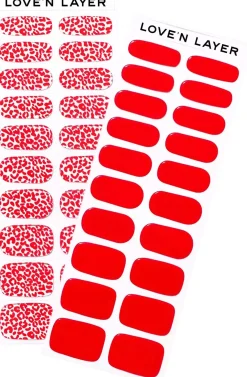 Love'n Layer Mix Solid & Leo Lady Red
