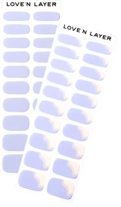 Love'n Layer Mix Solid & Swirl ​Sky Blue​