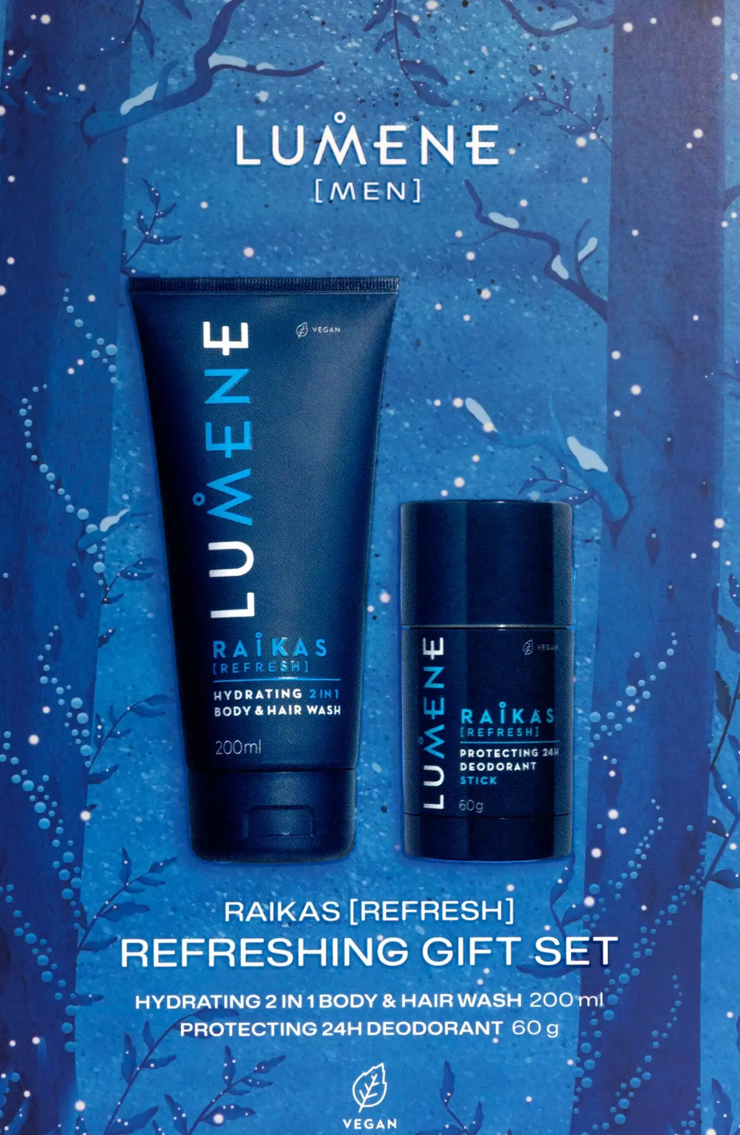 Lumene Men Raikas Refreshing Morning Gift Set 2026