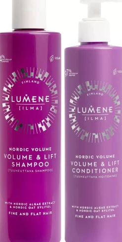 LumeneNordic Volume Volume & Lift Bundle Shampoo 300 ml & Conditioner 290 ml