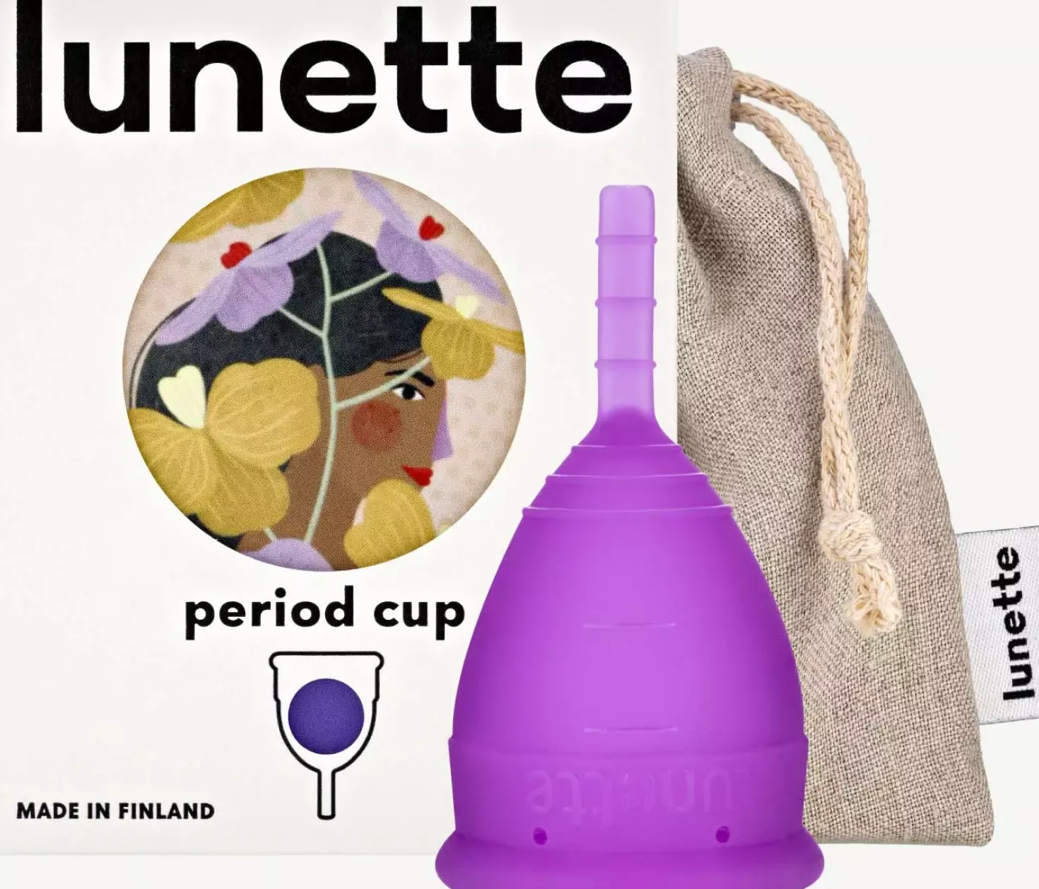 Lunette Menstrual Cup Model 1 Blue