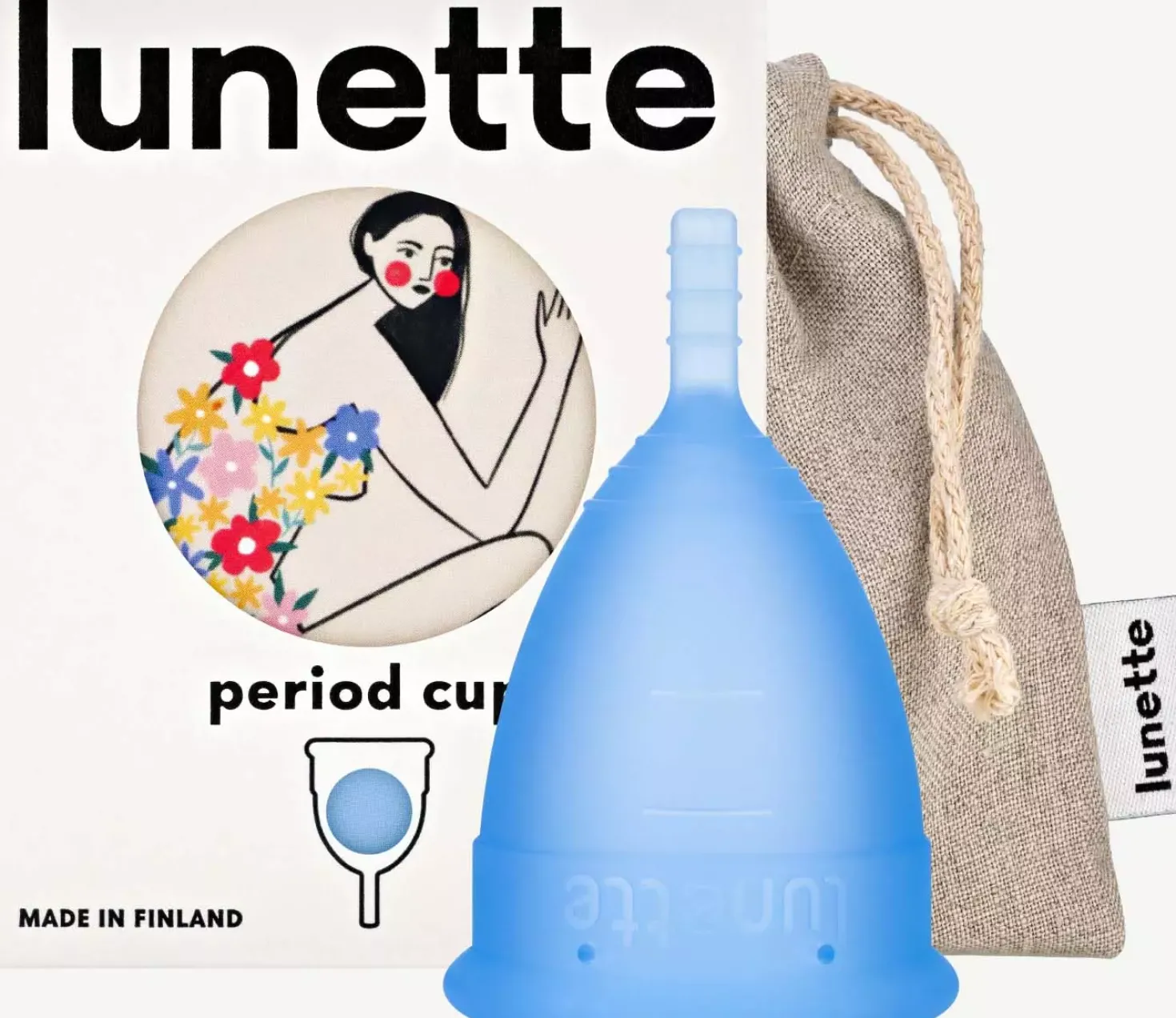 Lunette Menstrual Cup Model 2 Blue
