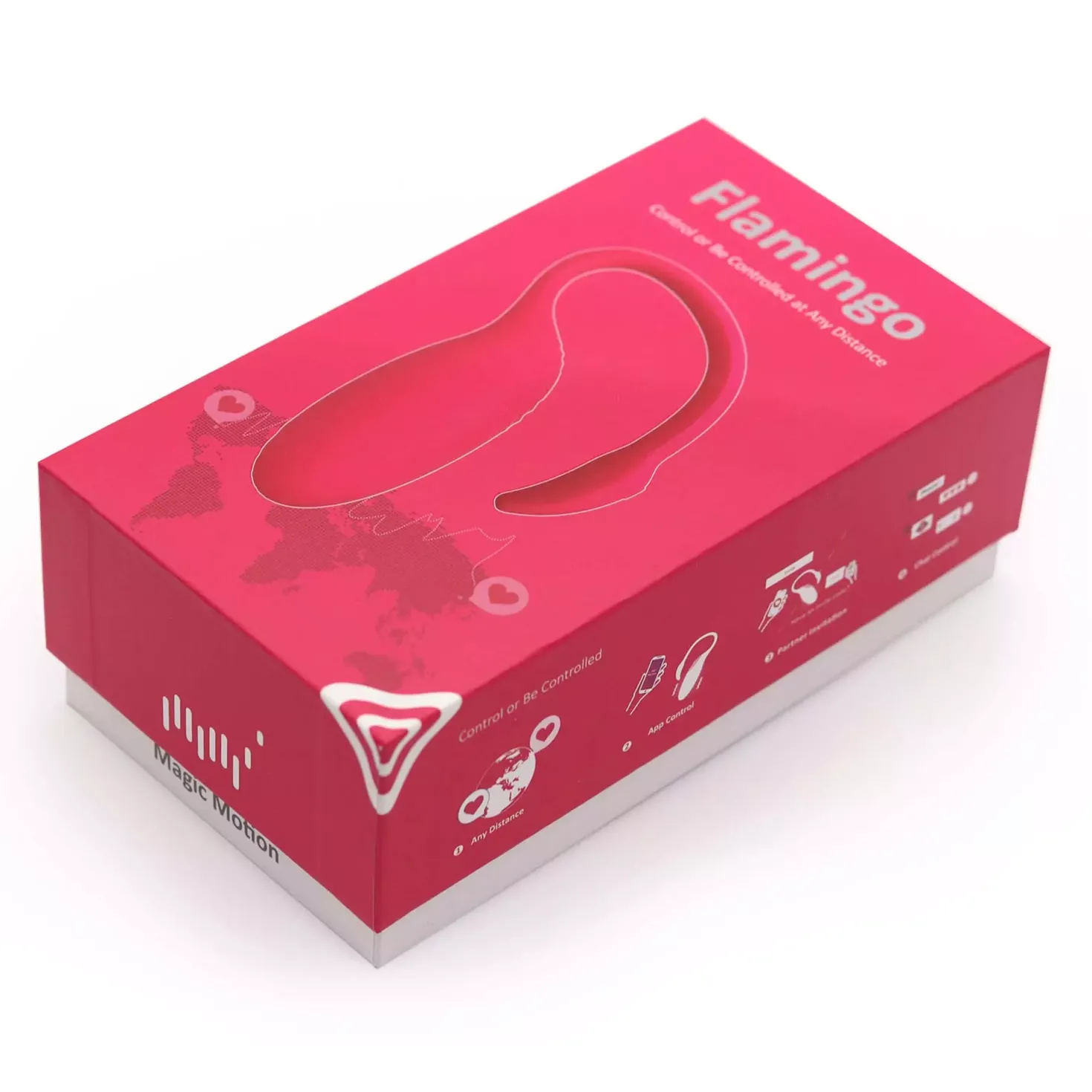 Magic Motion App Controlled Wearable Vibrator - Flamingo