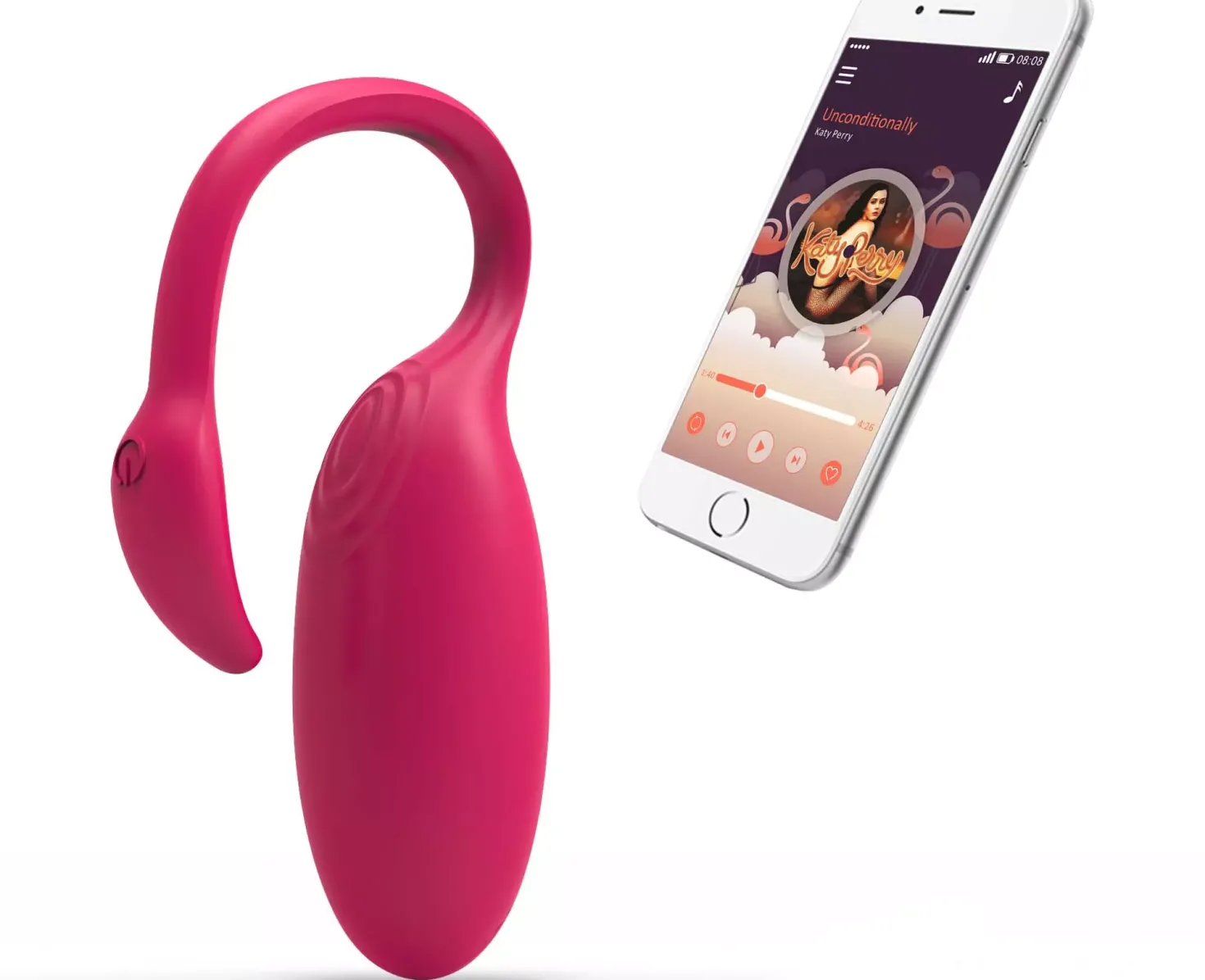 Magic Motion App Controlled Wearable Vibrator - Flamingo
