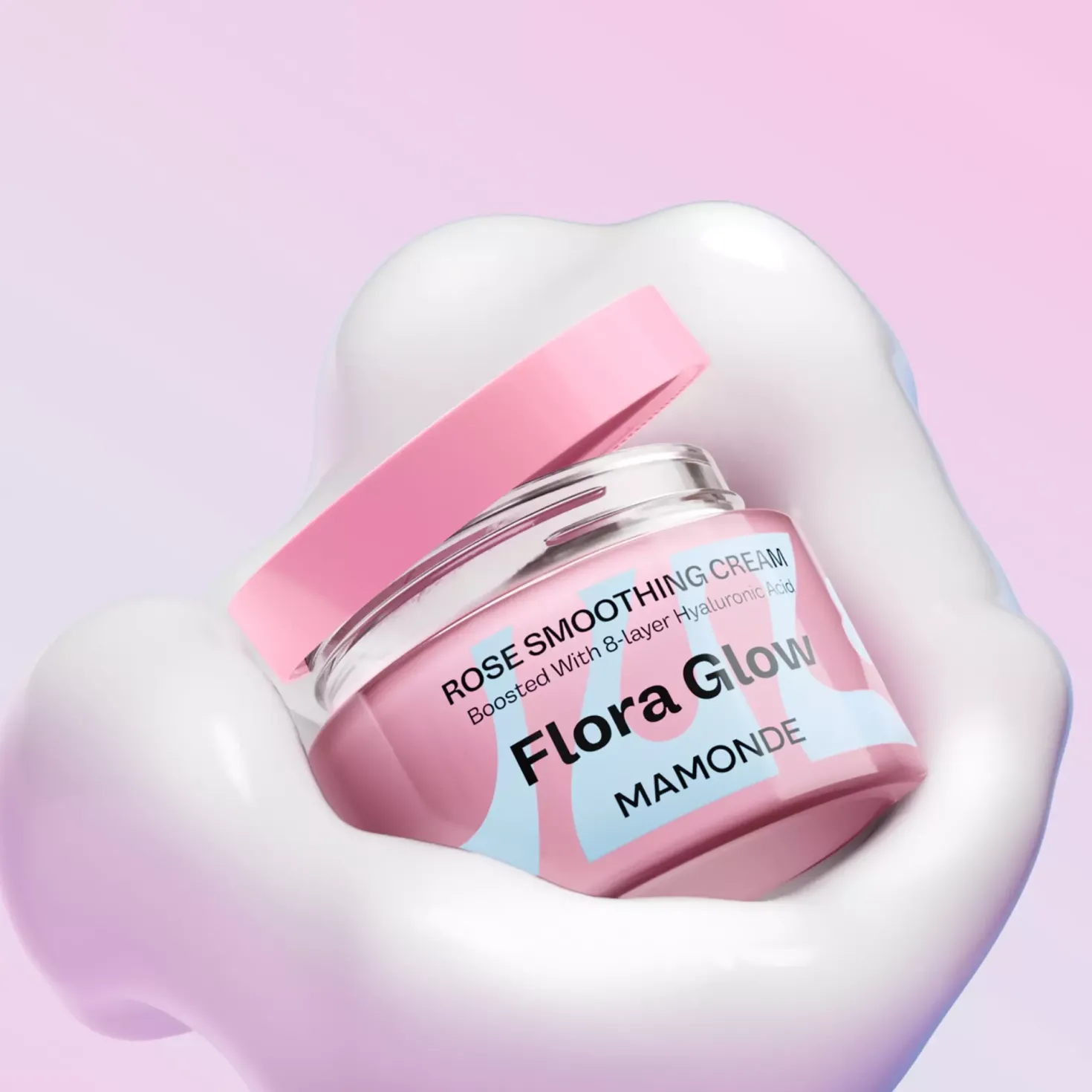 Mamonde Flora Glow Rose Smoothing Cream 50 ml