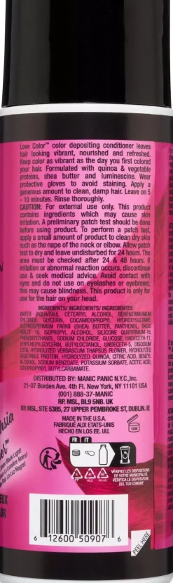 Manic Panic Love Color Rock Me Red
