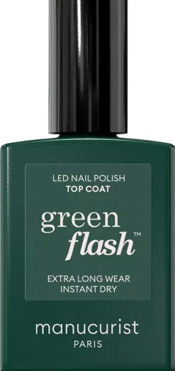 ManucuristGreen Flash Gel Polish Top Coat 15 ml