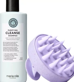 maria nilaPurifying Cleanse Bundle Shampoo 350 ml & Scalp Brush