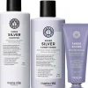 maria nilaSheer Silver Bundle Shampoo 350 ml & Conditioner 300 ml & Masque 50 ml