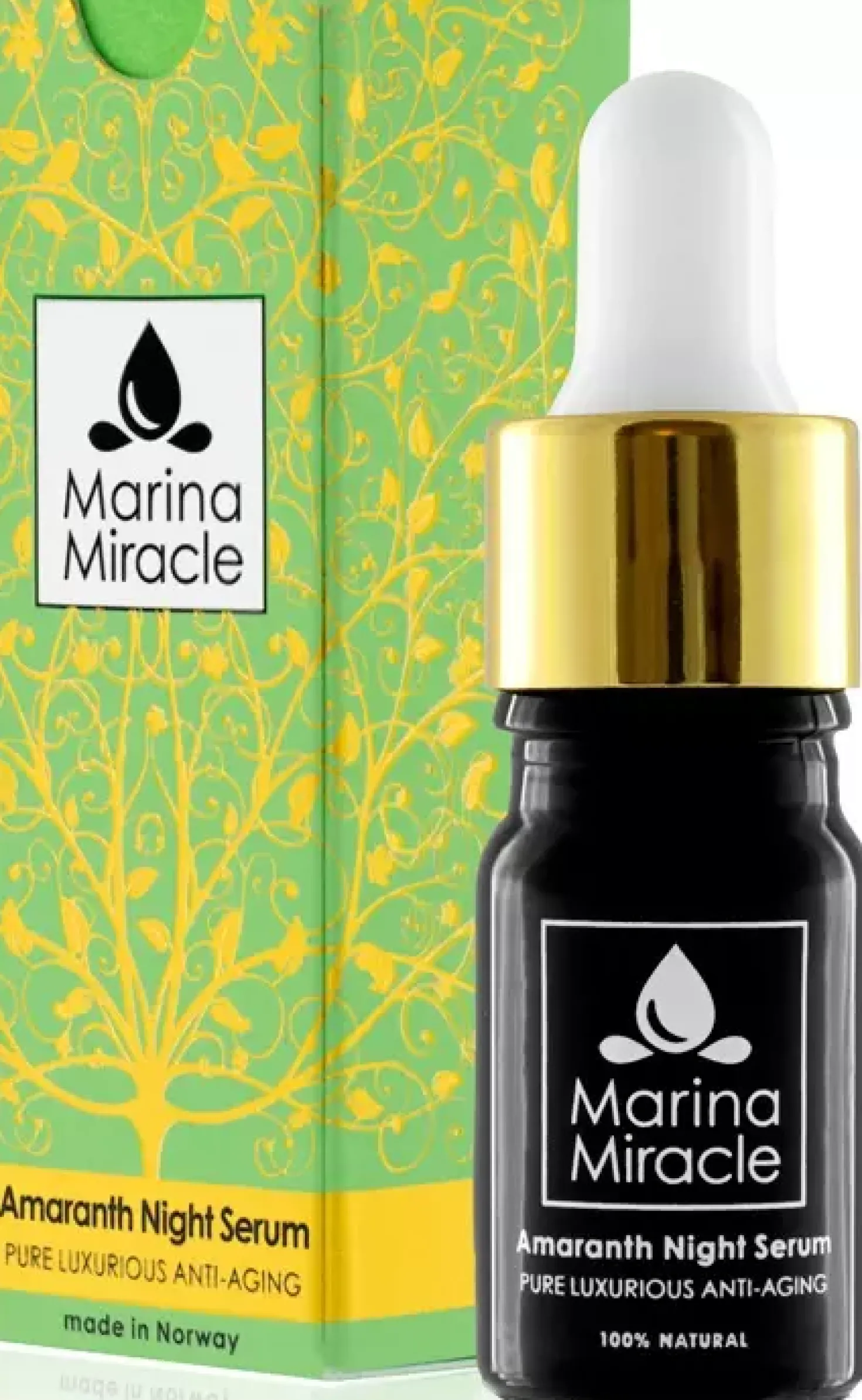Marina Miracle Amaranth Night Serum -Travel size 5 ml