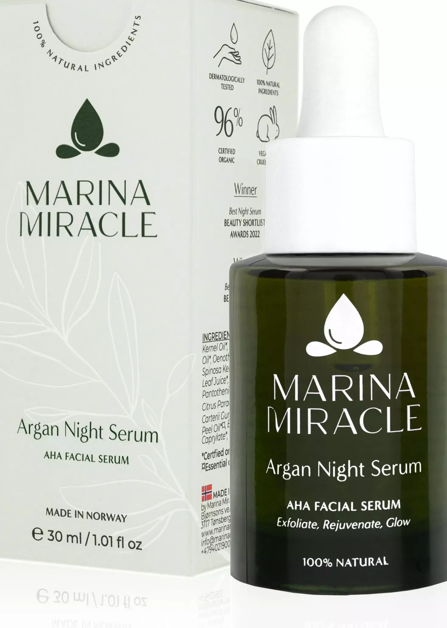 Marina Miracle Argan Night Serum 28 ml