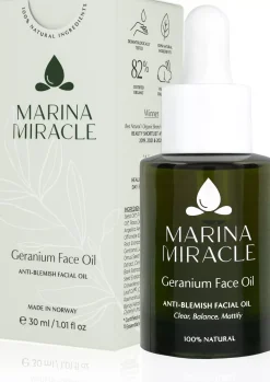 Marina Miracle Geranium Face oil -Travel size 5 ml