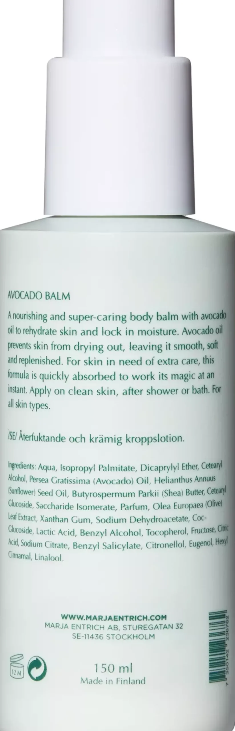 Marja Entrich Avocado Balm 150 ml